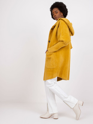 Transitional Coat in Dark Yellow