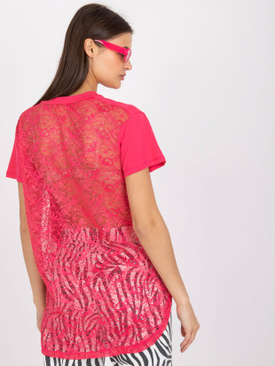 Coral Short Sleeve Blouse