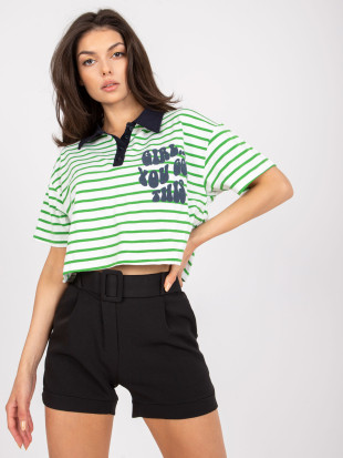 Comfortable Short-Sleeve Blouse
