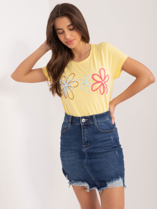 Yellow T-Shirt with Application