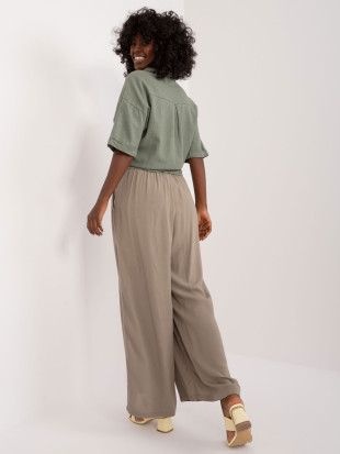 Stylish Palazzo Pants in Khaki