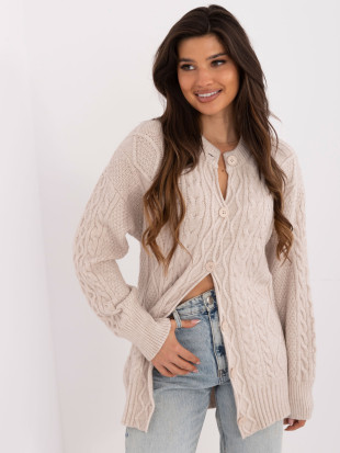 Beige Long Sleeve Sweater