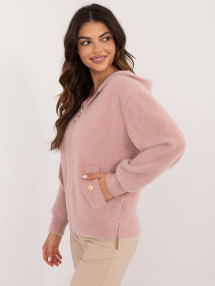 Stylish Pink Winter Jacket with Hood