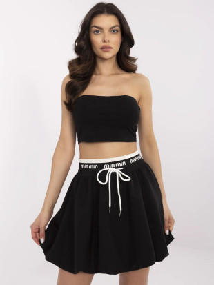 Stylish Black Mini Skirt
