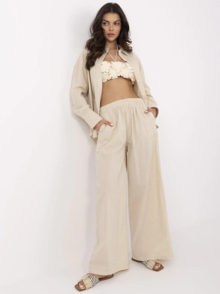 Beige Long Sleeve Set