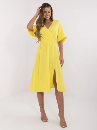 Yellow Flared Dress
