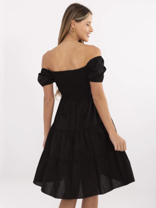 Flared Black Dress