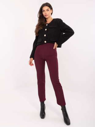 Elegant Bordeaux Pants