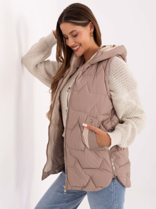 Stylish Beige Vest