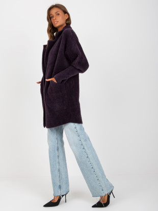 Graphite transitional alpaca and wool coat