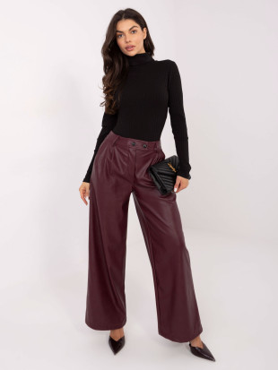 Black Ribbed Turtleneck Blouse