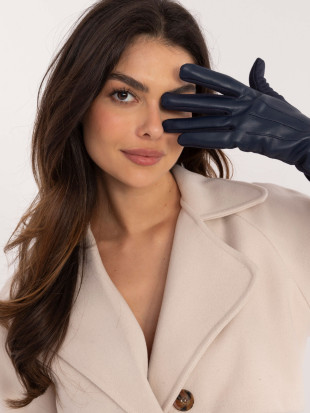 Smooth Gloves with Warm Lining