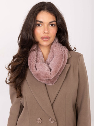 Women's Light Purple Smooth Tube Scarf