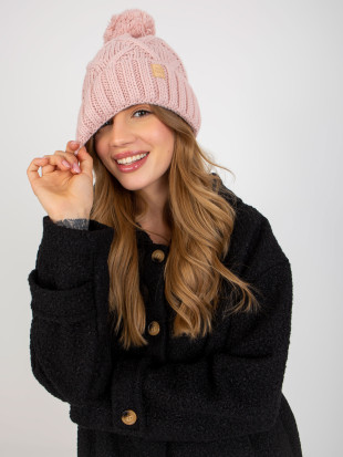 Smooth Pink Beanie